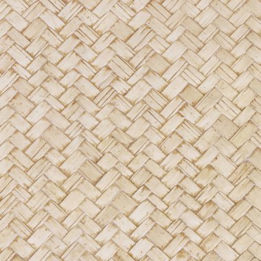 Eski bambu dokuma deseni, arka plan ve tasarım sanatı için örülmüş rattan mat dokusu.