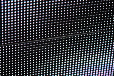 LED lobutlar hafif. Soyut bilim ya da teknoloji geçmişi. Grafik tasarımı. Parçacık ile dijital ekran ağı