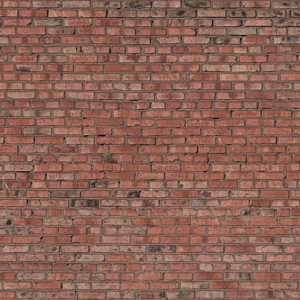 Grunge Old Red Brick Wall Background Copy Space Wall Texture — Stock Photo, Image