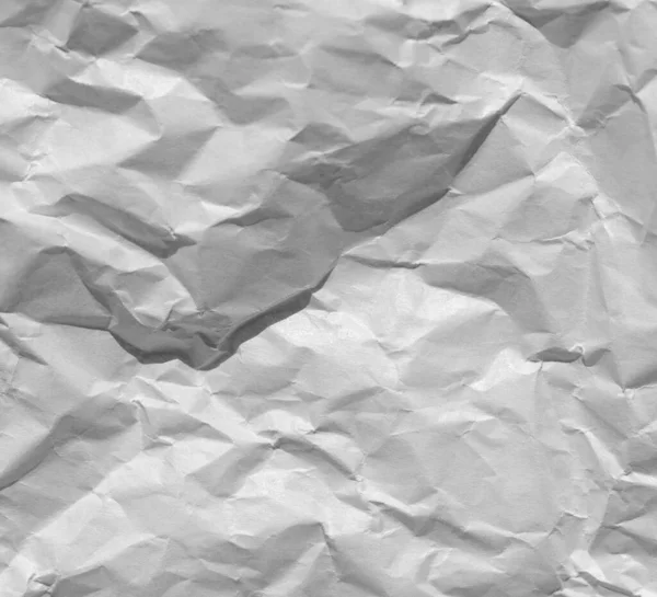 White wrinkle paper texture background. Crumpled Note Paper. Screwed up piece of paper.