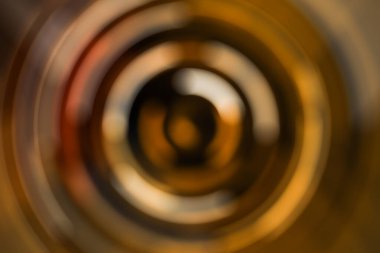 Renkli konsantre neon daire, girdap desenli halka, parlak hologram