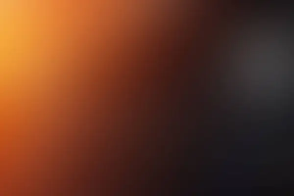 Orange and black abstract gradient dynamic background.