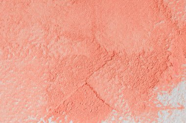 Kozmetik Clay Tozu. Yüz pudrası arka planı. Makyaj konsepti.