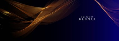 Soyut renkli parlak dalga tasarım şablonu arkaplan vektörü