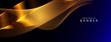 Soyut renkli parlak dalga tasarım şablonu arkaplan vektörü