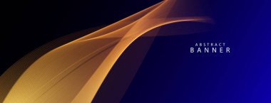 Soyut renkli parlak dalga tasarım şablonu arkaplan vektörü