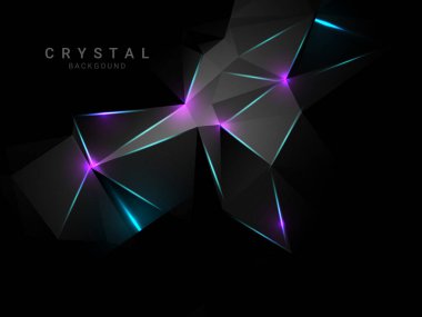 Soyut geometrik renkli resim vektörü illüstrasyon tasarım arka plan vektörü