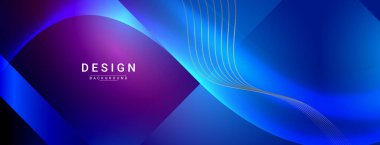 Soyut renkli zarif geometrik tasarım arkaplan vektörü