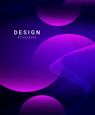 Soyut geometrik renkli resim vektörü illüstrasyon tasarım arka plan vektörü