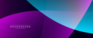 Soyut renkli zarif geometrik tasarım arkaplan vektörü