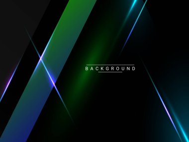 Soyut geometrik renkli resim vektörü illüstrasyon tasarım arka plan vektörü