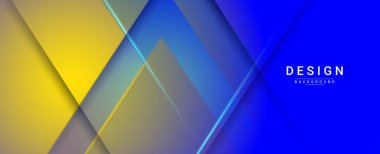 Soyut renkli zarif geometrik tasarım arkaplan vektörü