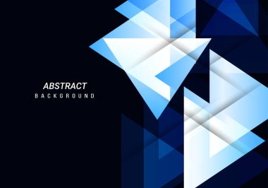 Soyut renk üçgen şablon zarif tasarım arkaplan vektörü