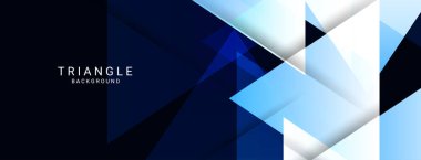 Soyut üçgen desenli renkli dinamik tasarım arkaplan vektörü