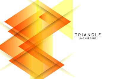 Soyut renk üçgen şablon zarif tasarım arkaplan vektörü