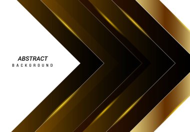 Soyut altın sarısı dinamik çizim arka plan vektörü