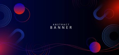 Soyut renkli zarif geometrik tasarım arkaplan vektörü