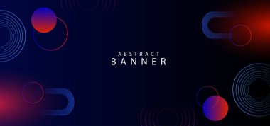 Soyut renkli zarif geometrik tasarım arkaplan vektörü