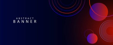 Soyut koyu renk geometri tasarım vektörü