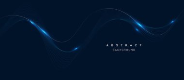 Soyut renk dalga çizgileri zarif vektör illüstrasyon arkaplan vektörü