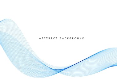 Soyut parlak akış çizgisi arkaplan vektörü