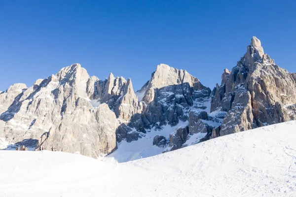 Dolomites Peaks View San Martino Castrozza Italy Cimon Della Pala — Foto Stock
