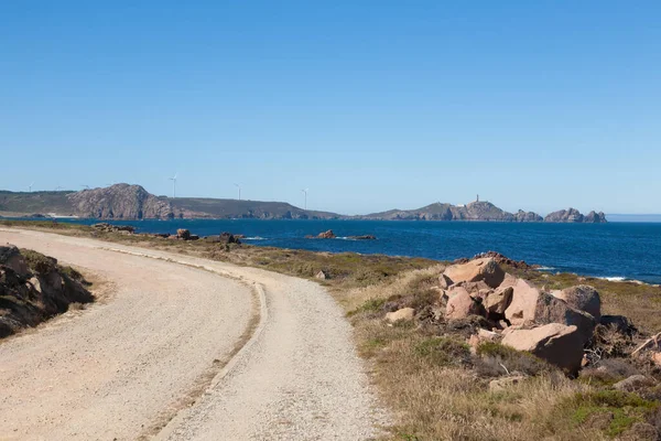 Weg Zum Kap Vilan Galicien Spanien Schöne Spanische Küste — Stockfoto