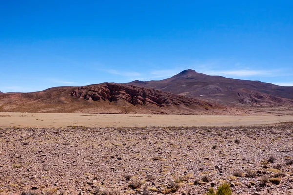 Bolivijské Hory Krajina Bolívie Andean Náhorní Plošina Pohled — Stock fotografie