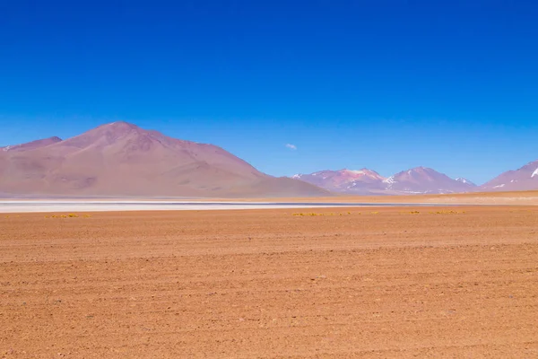 ボリビアの山の風景 ボリビア アンデス高原の景色 — ストック写真