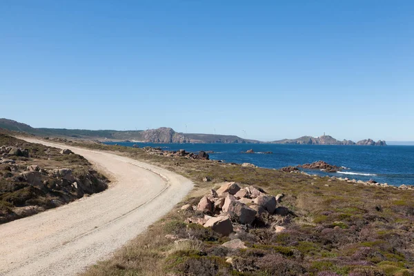Weg Zum Kap Vilan Galicien Spanien Schöne Spanische Küste — Stockfoto