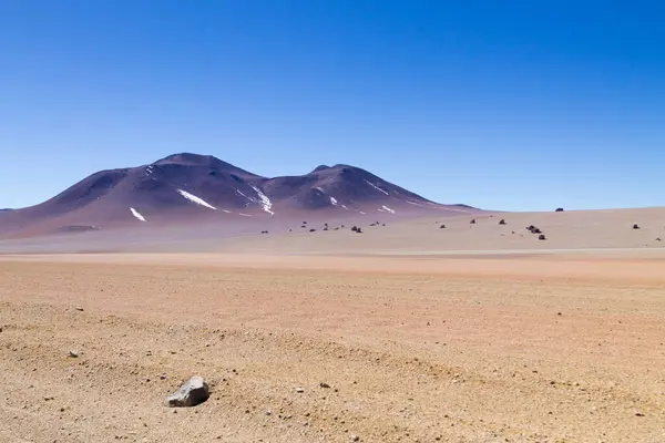 Paesaggio Boliviano Salvador Dalì Vista Deserto Bella Bolivia — Foto Stock