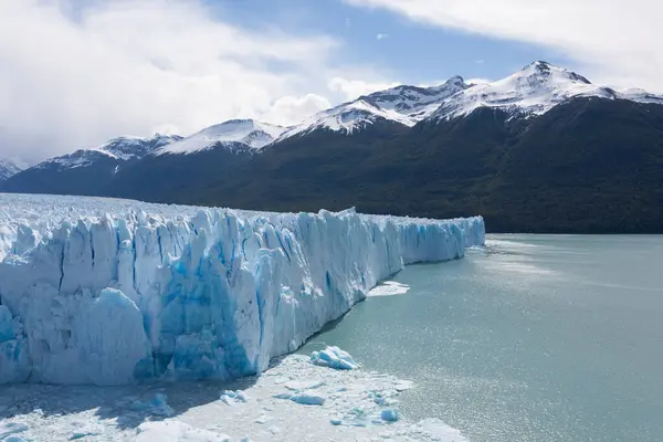 Perito Moreno Buzulu Manzarası Patagonya Manzarası Arjantin Patagonya Simgesi - Stok İmaj