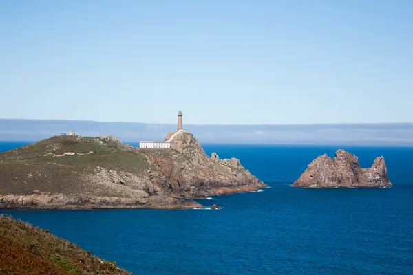 Road Cape Vilan Galicië Spanje Spaanse Prachtige Kustlijn Stockfoto