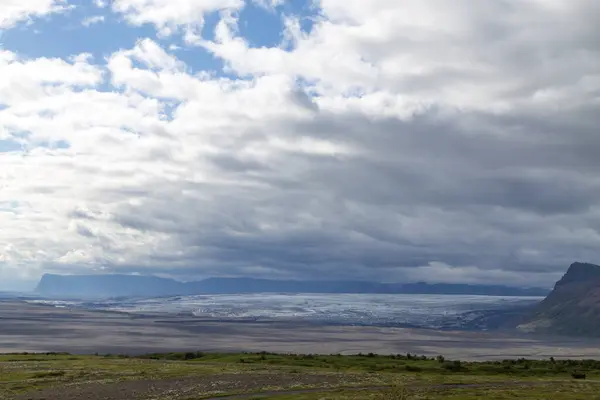 stock image Skaftafell national park landscape, Iceland landmark. Icelandic panorama