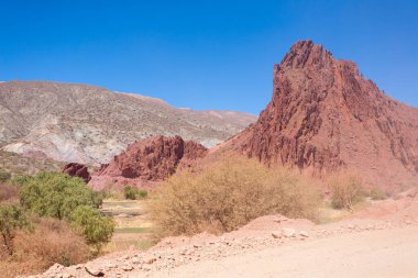 Bolivian canyon near Tupiza,Bolivia.Quebrada Seca,Duende canyon clipart