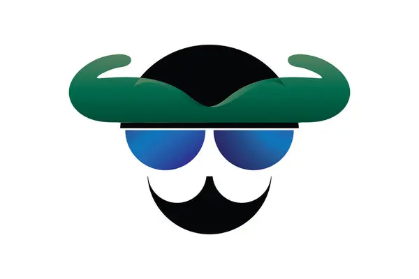 Gelecekçi İnsan Başı Tasarımı Soyut Portre