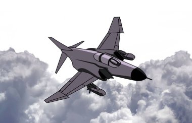 F4 hayalet illüstrasyon tasarımı