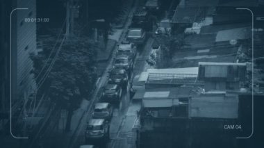 Gelişmekte Olan Ülke 'deki CCTV Yoğun Yolu