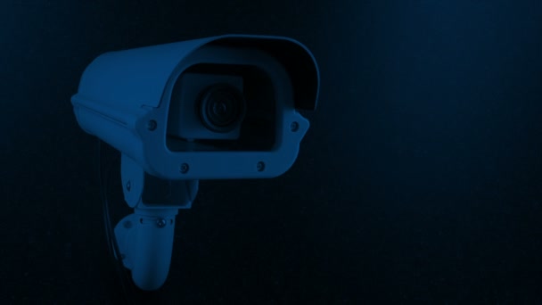 Boucle Enregistrement Caméra Vidéosurveillance Nuit — Video