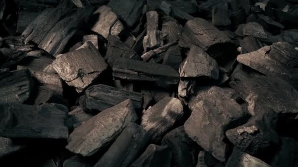 Carbón Garaje Circling Shot — Vídeos de Stock