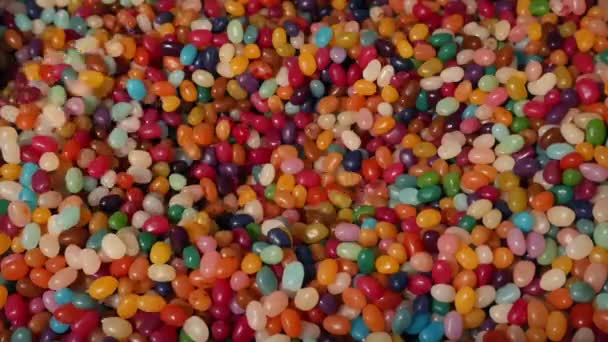 Candy Beans Scooped Shots — Stockvideo