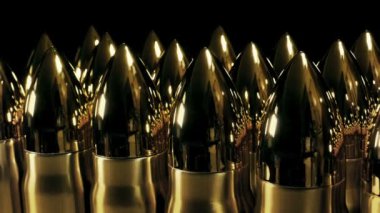 Siyah Atış Üzerine Çok Silah Mermisi