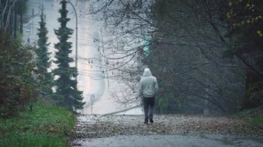 FX Wipe Man Walking In City - Cinematic Look