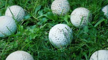 Lost Balls On Golf Course