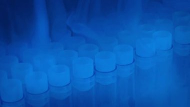Test Tubes In Cold Storage