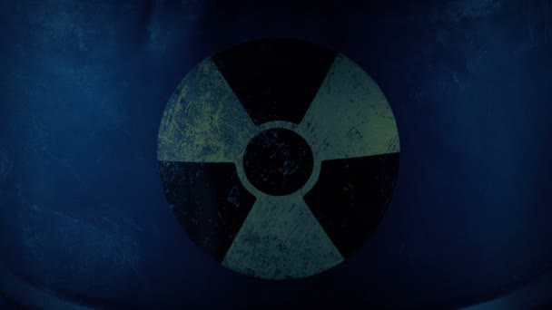 Descobrindo Barril Nuclear Múltiplos Tiros — Vídeo de Stock