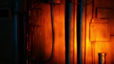 Uzay gemisinde Uzaylı Kuyruğu Sarmalı Acil durum Işıkları