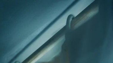 Ghost Poltergeist Throwing Curtains Around