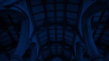 Kilise Tavanı Gece Taşıma Çekimi