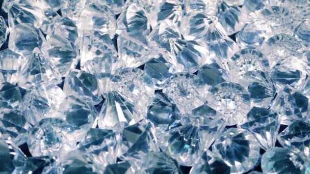 Sieraden Winkel Diamanten Bewegend Schot — Stockvideo